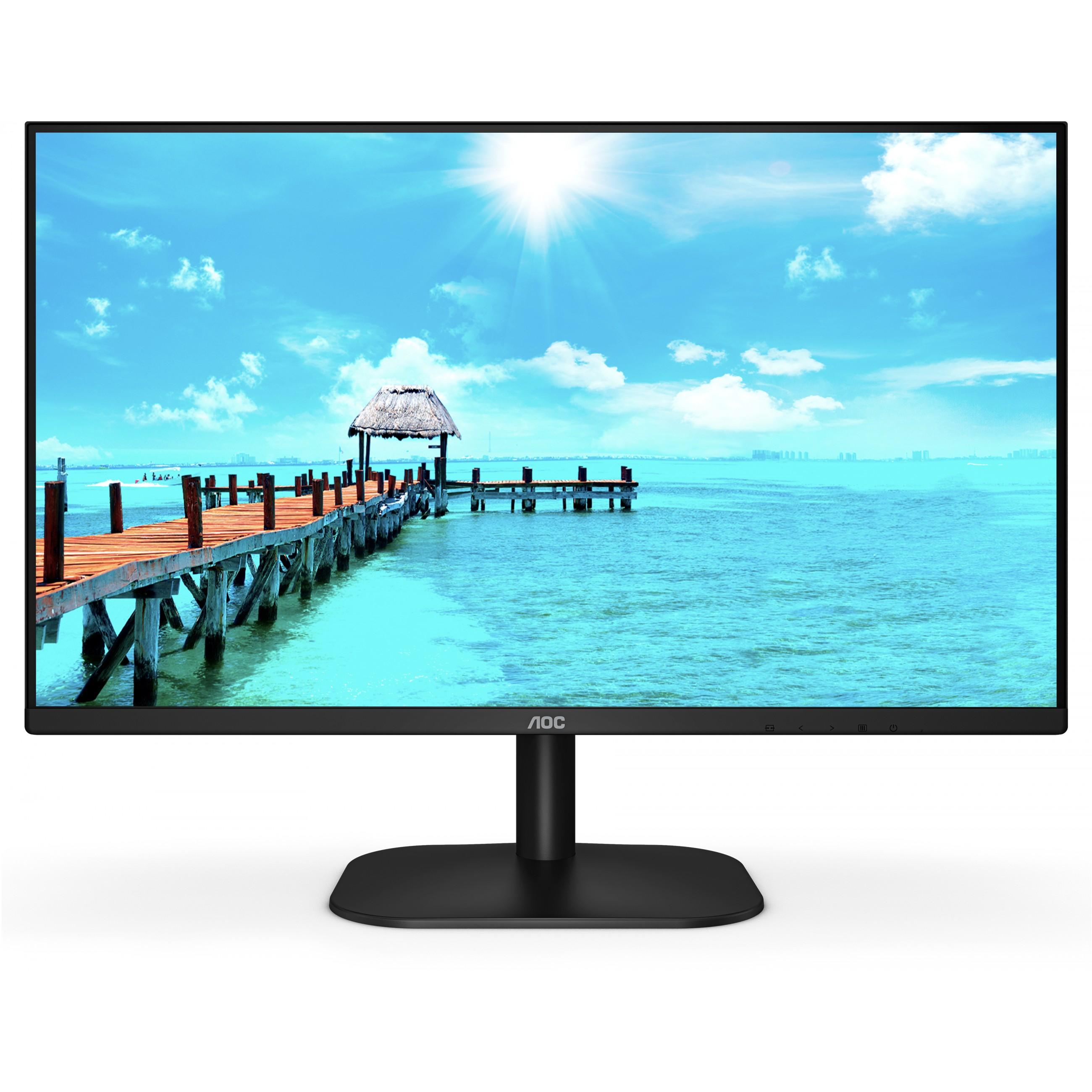 Monitorius AOC 27B2AM 27 colių VA FHD 1920x1080 16:9 4000:1 250cd/m2 178/178 75Hz 4ms HDMI1.4 VGA