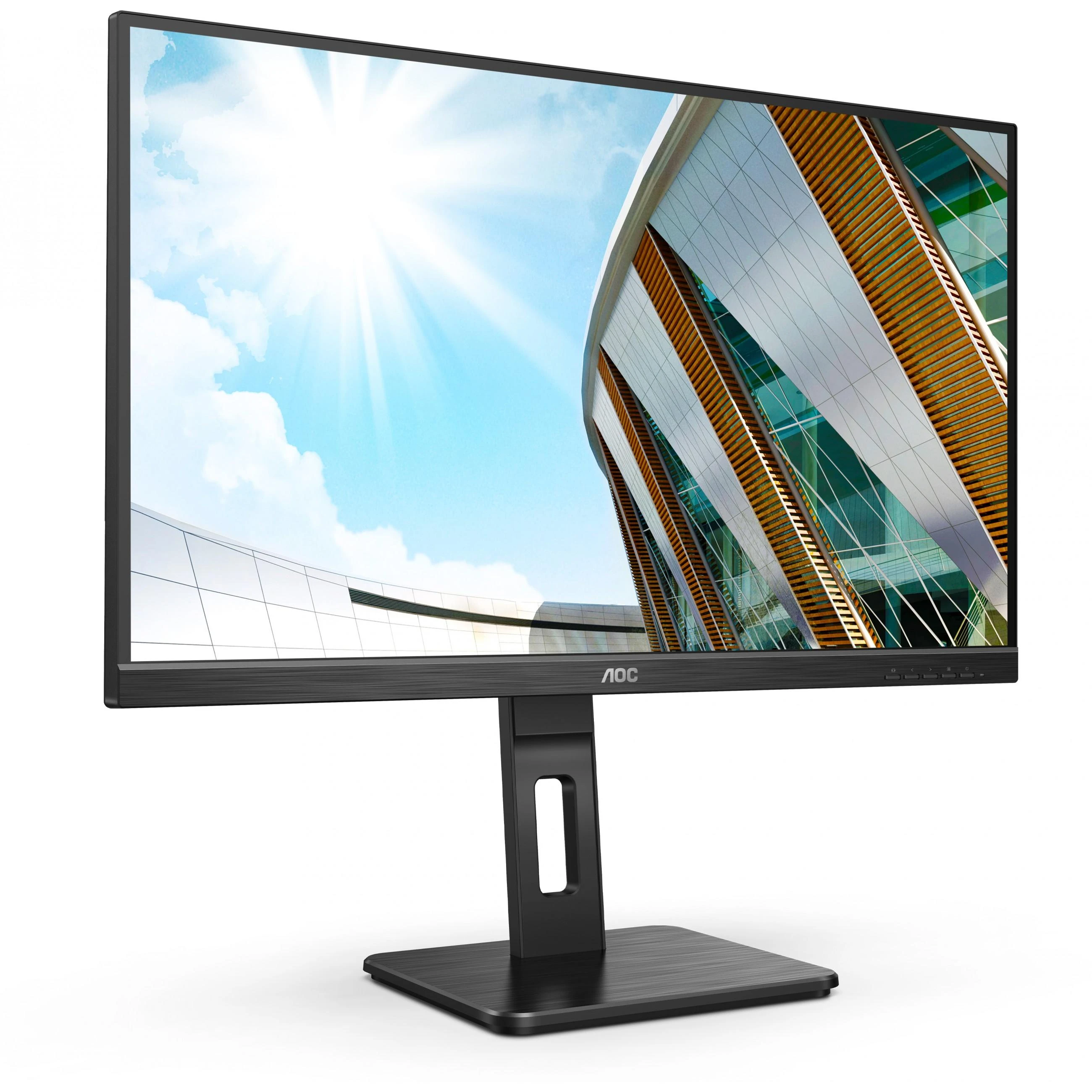AOC Q27P2Q 27 colių QHD monitorius USB VGA DVI HDMI