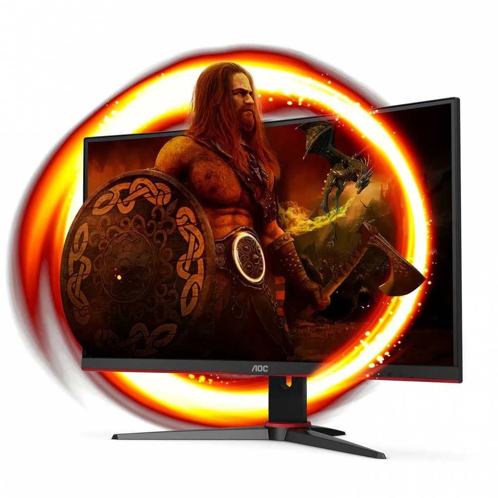Monitorius AOC C27G2E/BK, 27'', VA, 1920 x 1080, 165 Hz, 1 ms