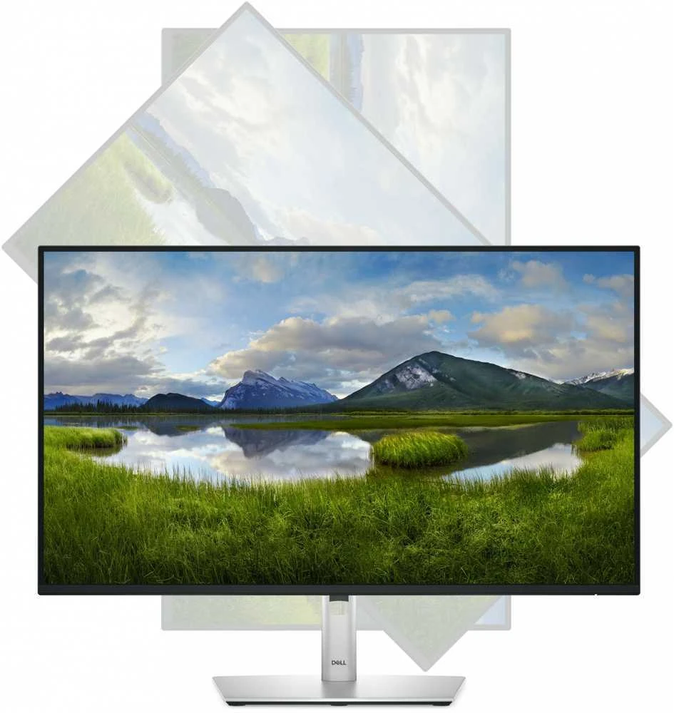 Monitorius Dell P2725H /27"/IPS/LED/1920x1080/16:9/100Hz/8ms/1500:1/300 cd/m2/HDMI/DP/VGA/Pivot/VESA/ (210-BMGC)