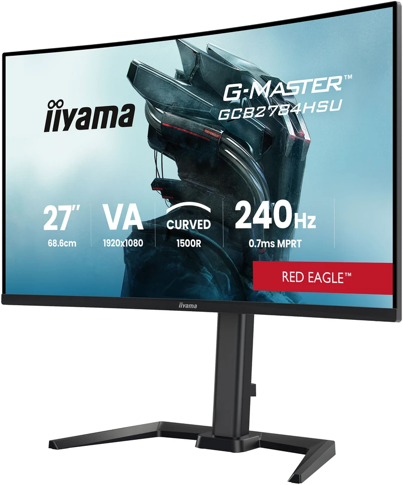 Monitorius Raudona Eagle iiyama G-Master GCB2784HSU-B1 Raudona Eagle - 240Hz | Full HD | VA | 27" | Pivot