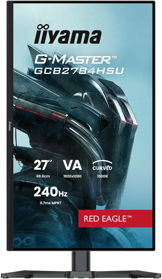 Monitorius Raudona Eagle iiyama G-Master GCB2784HSU-B1 Raudona Eagle - 240Hz | Full HD | VA | 27" | Pivot
