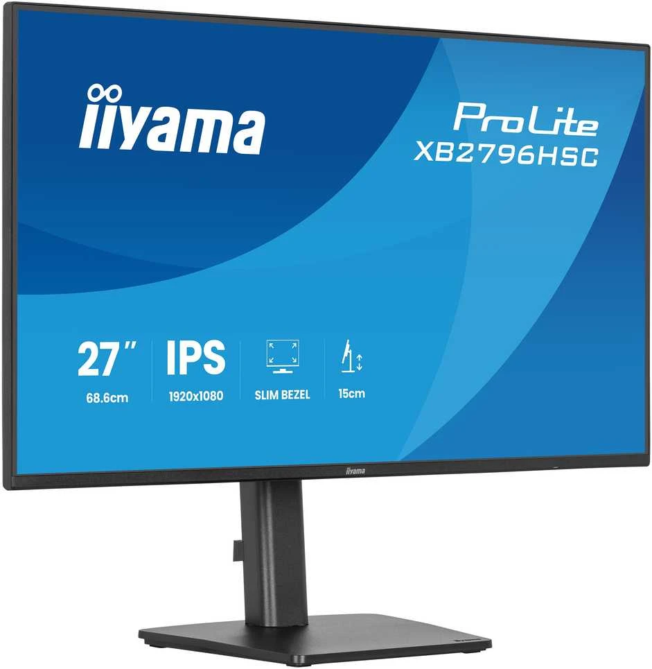 Monitorius iiyama XB2796HSC-B1 - 144Hz | Full HD | IPS | 27''
