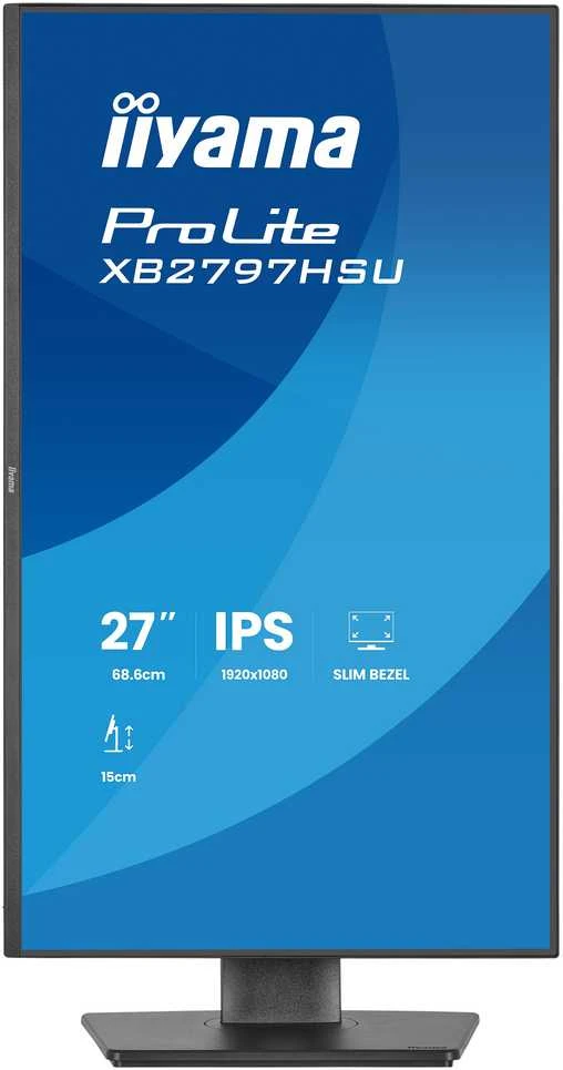 Monitorius iiyama XB2797HSU-B1 - 120Hz | Full HD | IPS | 27''