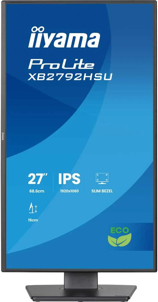Monitorius iiyama ProLite XB2792HSU-B1 - 120Hz | Full HD | IPS | 27''