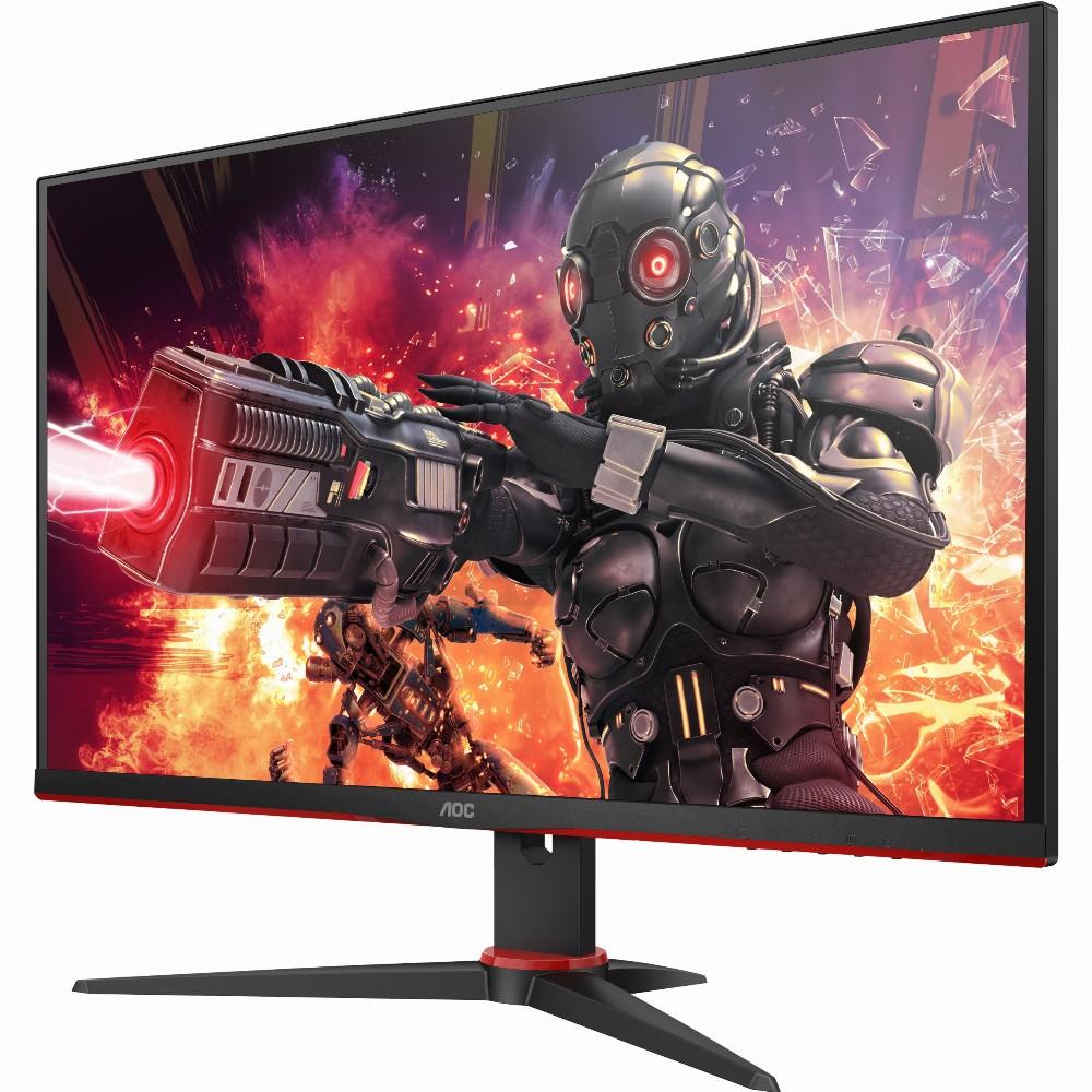 Monitorius AOC Gaming 27G2AE IPS, FHD, 1920 x 1080, 144 Hz, 16:9, 1 ms, 250  cd / m², Juodas / Raudonas | Varle.lt