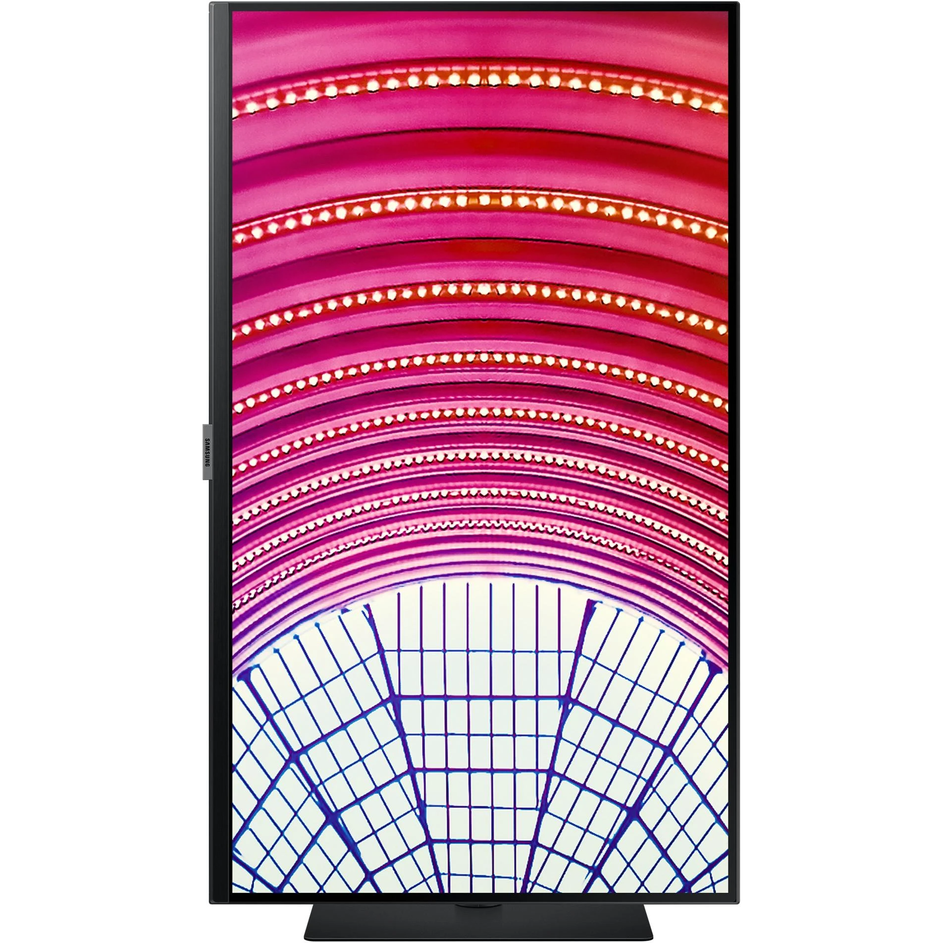 Monitorius „Samsung S32A600“ 32 colių berėmis ekranas, 16:9, 2560x1440, VA, 4 ms, HDR10, HAS / Pasukamas / Pakreipiamas, 130 mm, HDMI / DP, USB3.0 šakotuvas, VESA 100