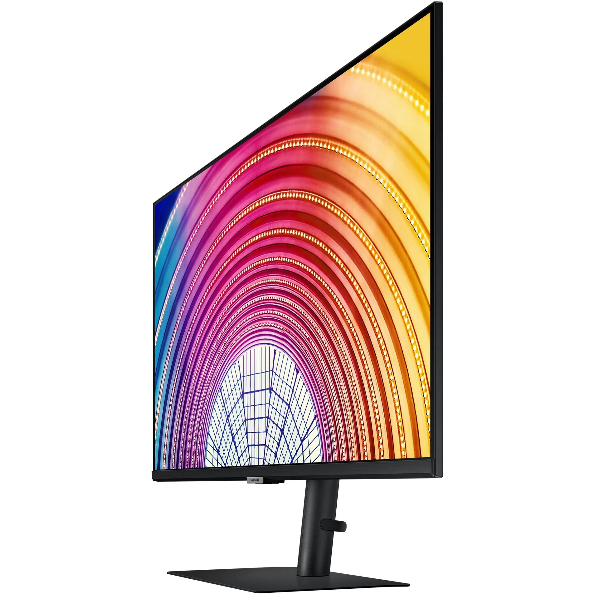 Monitorius „Samsung S32A600“ 32 colių berėmis ekranas, 16:9, 2560x1440, VA, 4 ms, HDR10, HAS / Pasukamas / Pakreipiamas, 130 mm, HDMI / DP, USB3.0 šakotuvas, VESA 100