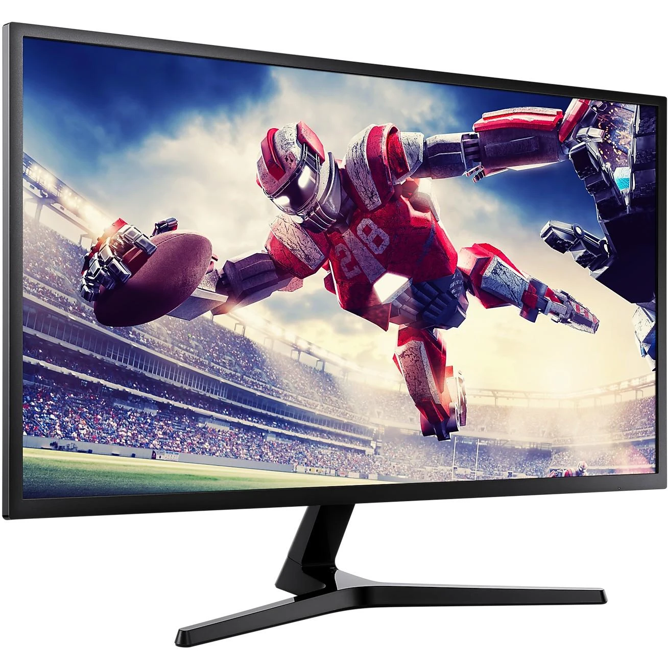 Monitorius SAMSUNG U32J590UQP / 31.5" / Panel VA / 3840x2160 / 16:9 / 60Hz / 4 ms