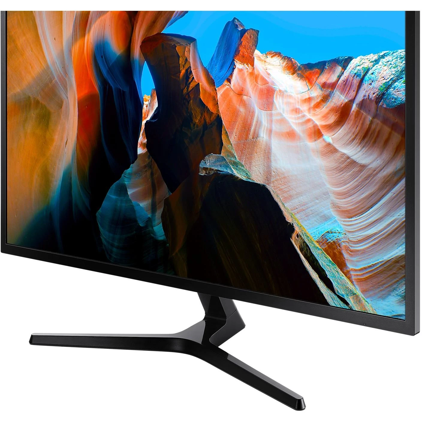 Monitorius SAMSUNG U32J590UQP / 31.5" / Panel VA / 3840x2160 / 16:9 / 60Hz / 4 ms