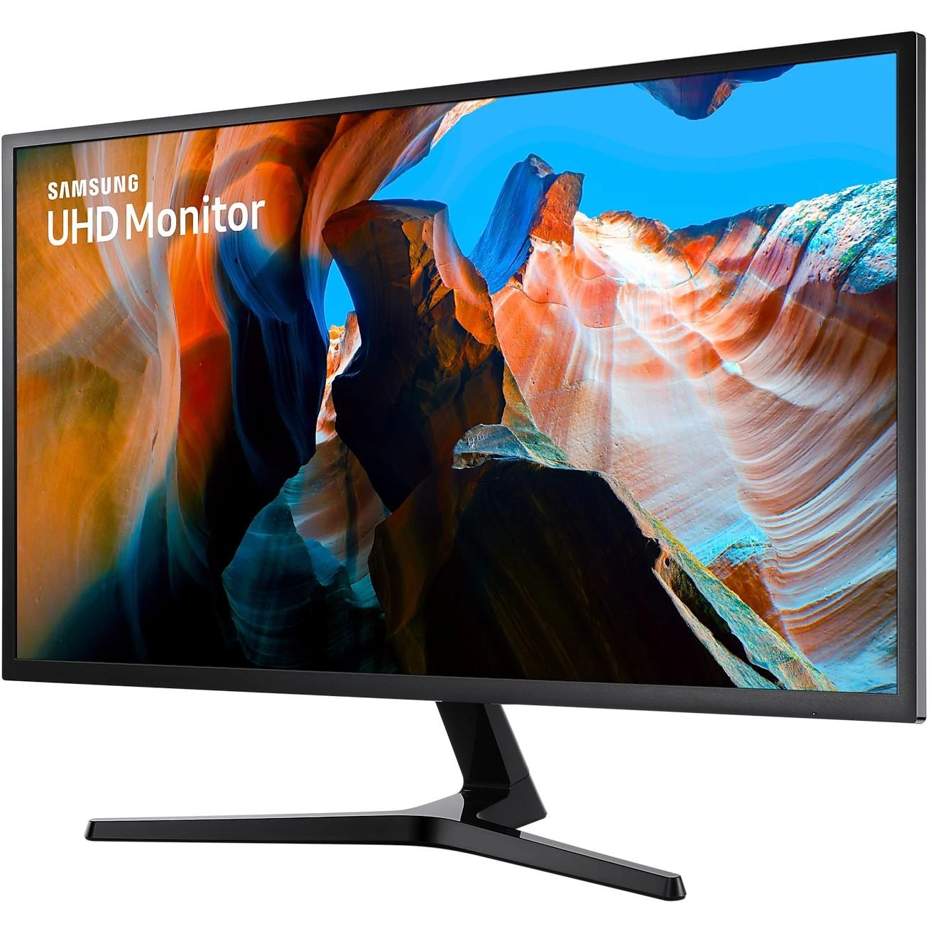 Monitorius SAMSUNG U32J590UQP / 31.5" / Panel VA / 3840x2160 / 16:9 / 60Hz / 4 ms