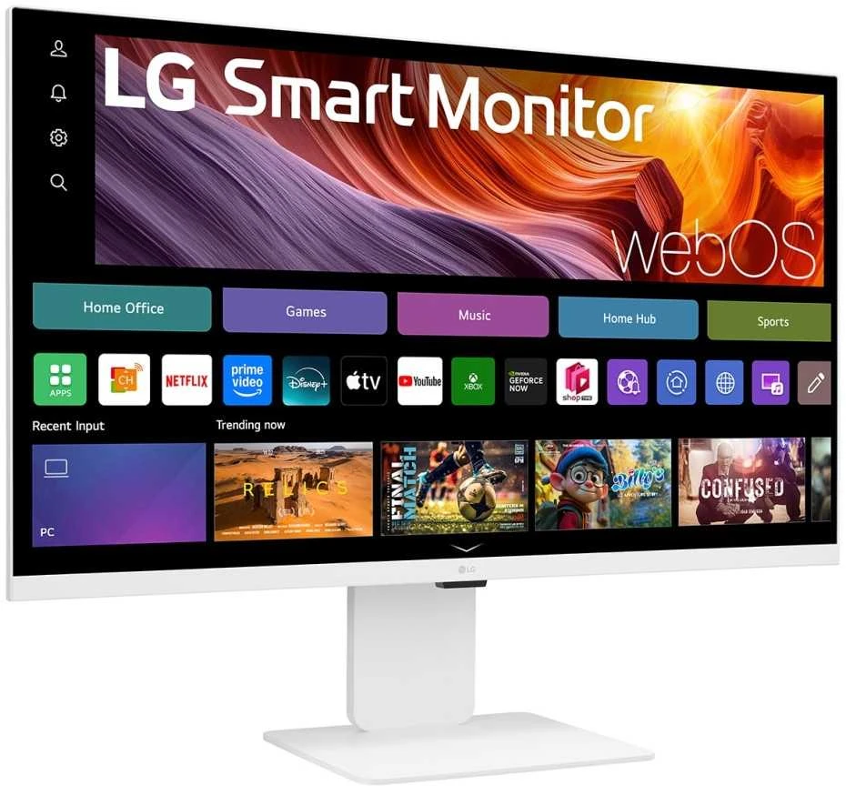 Monitorius LG | 32U850SA-W | 32 " | IPS | 16:9 | 60 Hz | 5 ms | 3840 x 2160 pikselių | 400 cd/m² | HDMI jungtys quantity 2 | Baltas