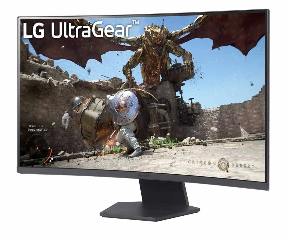Monitorius LG | 32GS60QC-B | 32 " | VA | QHD | 16:9 | 180 Hz | 1 ms | 2560 x 1440 pikselių | 300 cd/m² | HDMI jungtys quantity 2