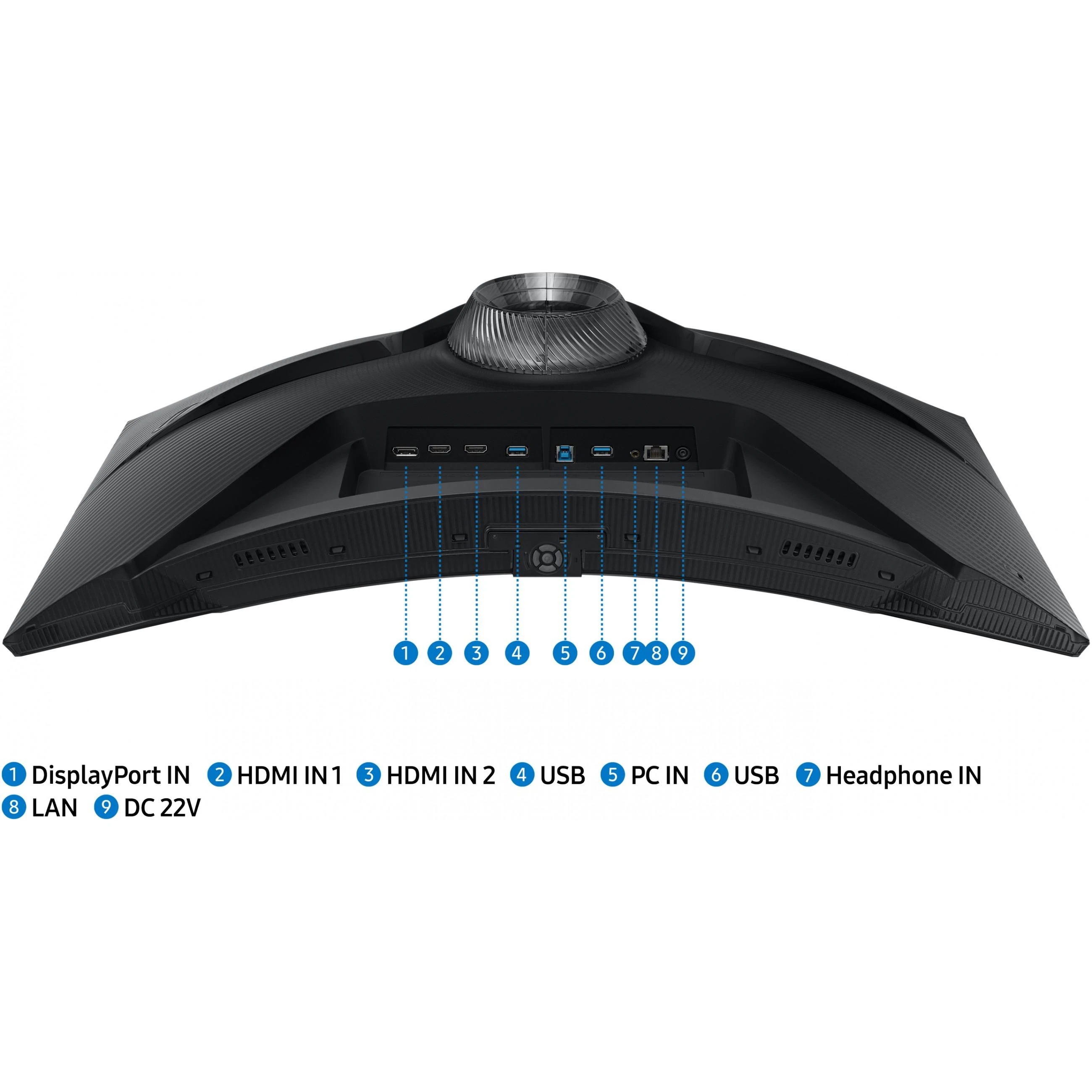 Monitorius Samsung LS32BG650EUXEN / 32" / VA / QHD / 2560 x 1440 / 16:9 / 1 ms / 350 cd/m² / 240 Hz