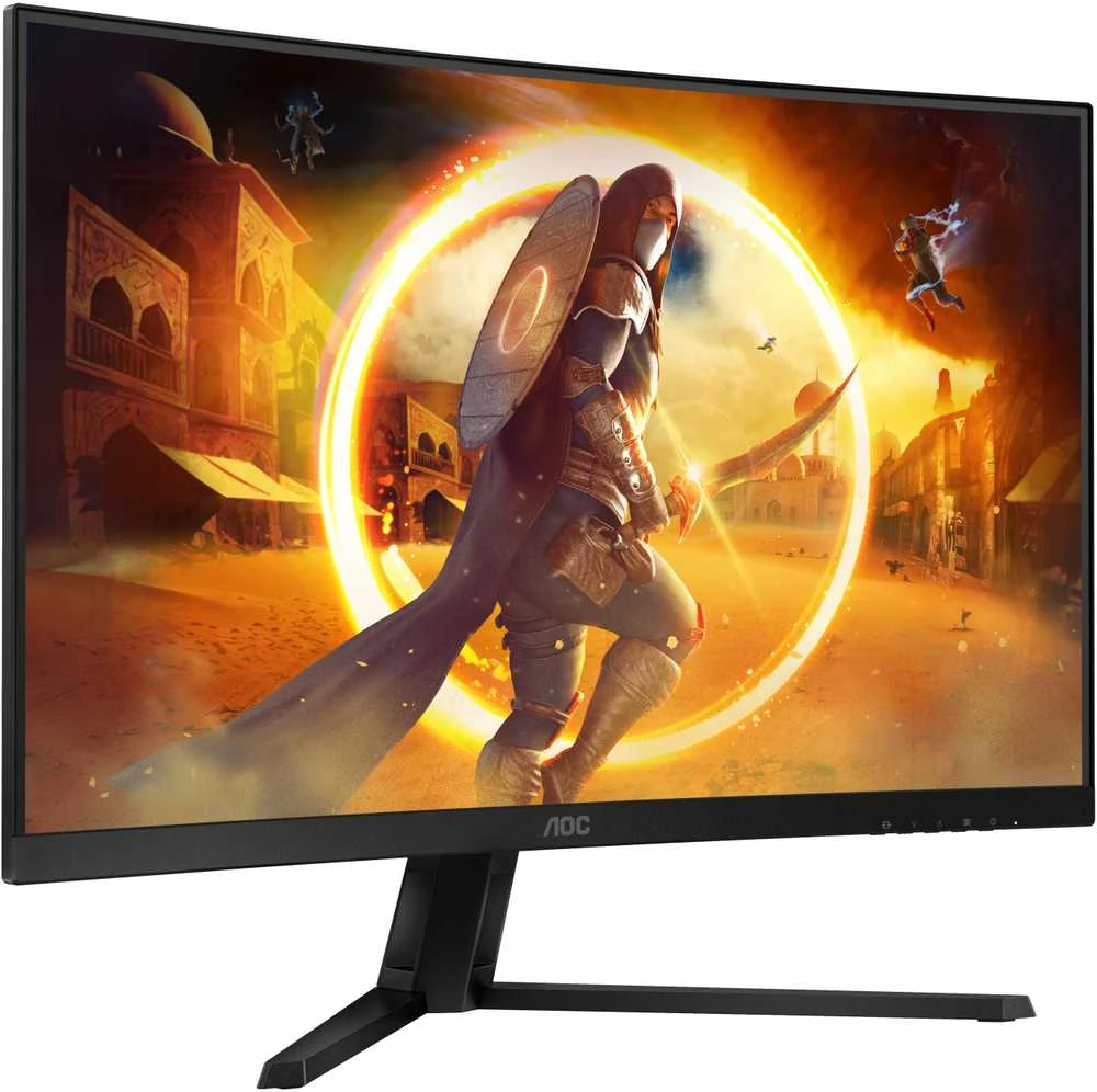 Žaidimų monitorius AOC CQ32G4VE, 31.5",Curved/ VA panel/ QHD(2560x1440), /180 Hz/ 0.5 ms, HDR10, FreeSync Premium HDMI, DisplayPort