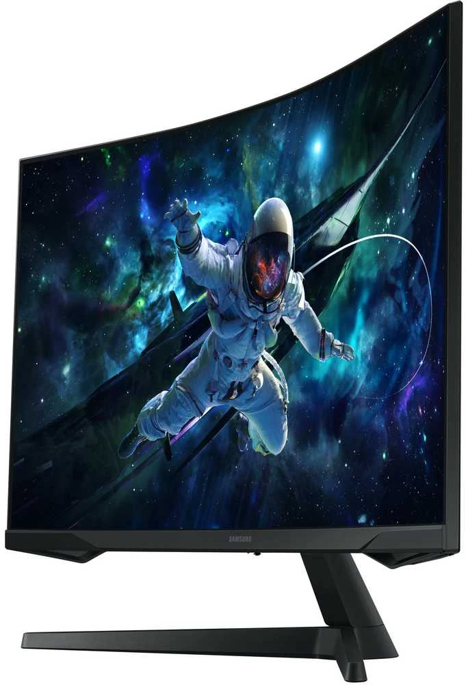 Monitorius - Samsung Odyssey G5 G55C 32", QHD, 165Hz, Lenktas, Juodas