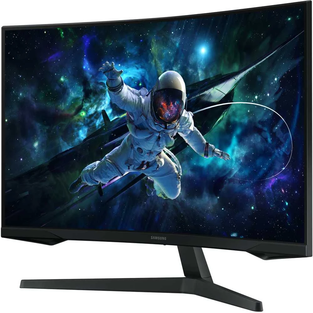 Monitorius - Samsung Odyssey G5 G55C 32", QHD, 165Hz, Lenktas, Juodas