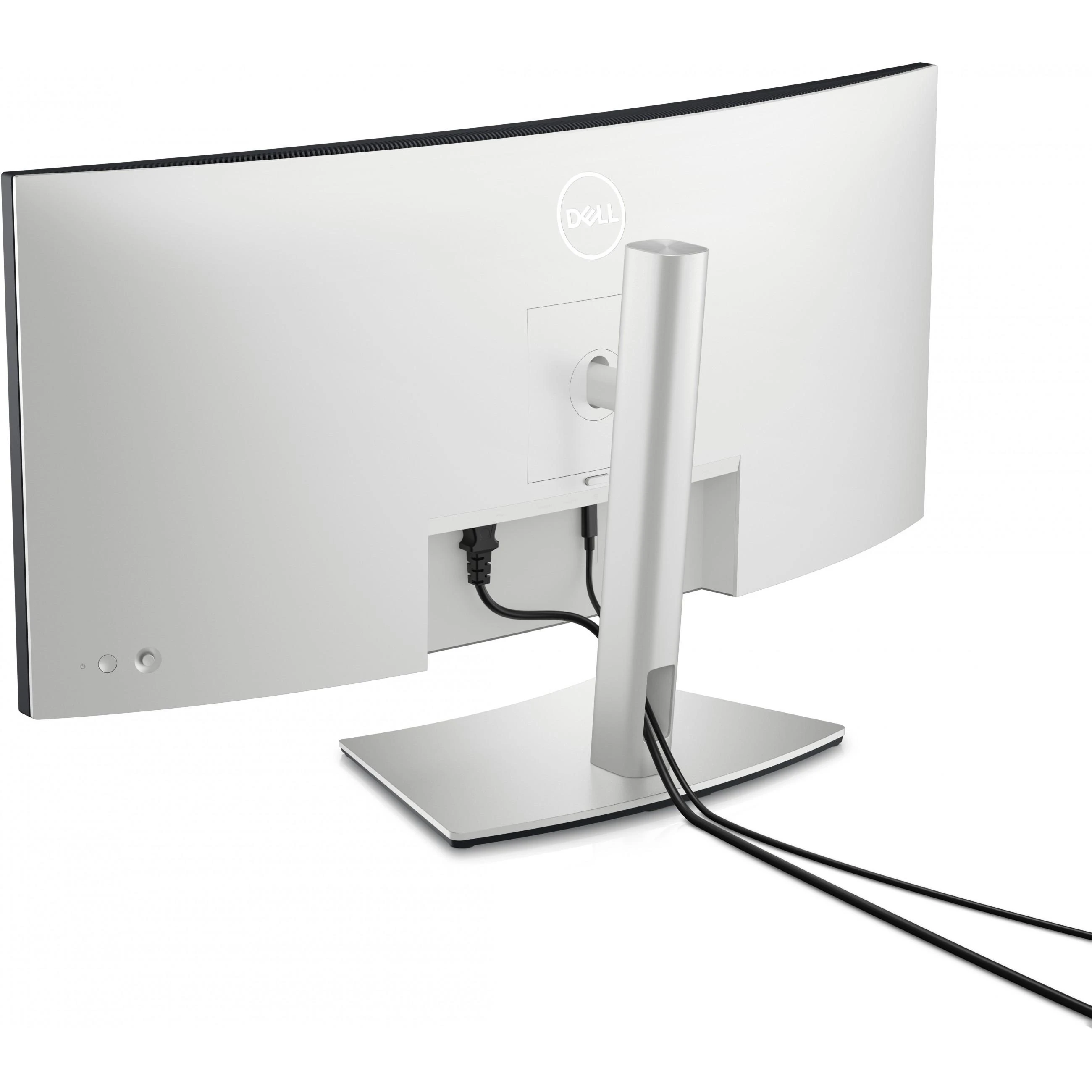 Monitorius Dell UltraSharp 34 Curved USB-C Hub Monitorius-U3423WE, Juodos/Sidabrinės spalvos