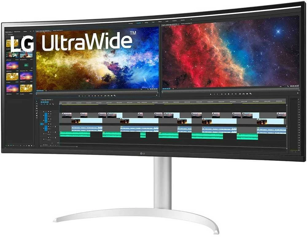 Monitorius LG 38BQ85C-W - 75 Hz | 3840 x 1600 | 38 colių | IPS | 5 ms
