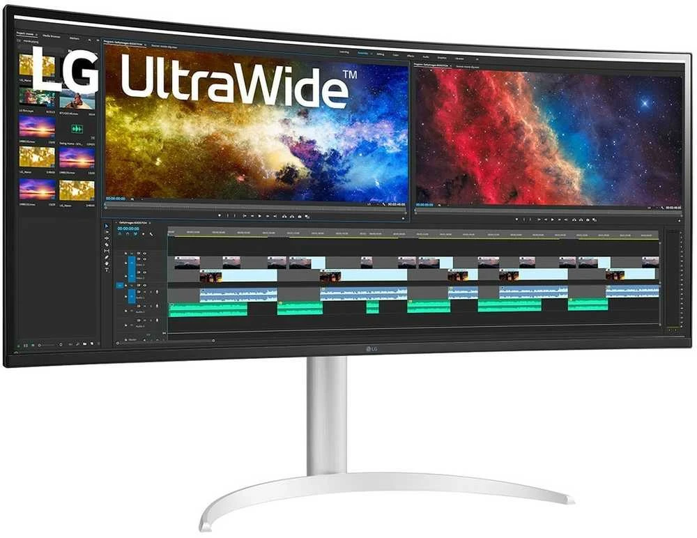 Monitorius LG 38BQ85C-W - 75 Hz | 3840 x 1600 | 38 colių | IPS | 5 ms