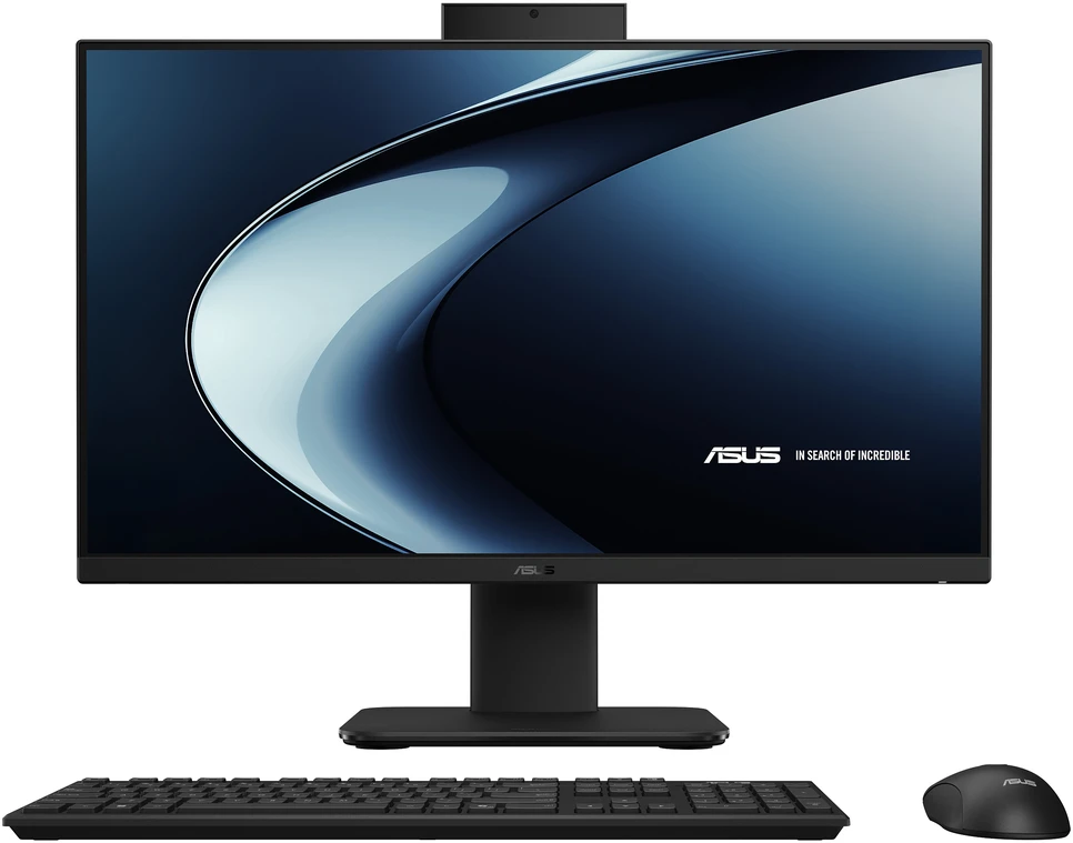 Stacionarus kompiuteris Komputer Asus V400 V440VAK-BPC180W Intel Core 3 100U 23.8 cala 8GB DDR5 512GB SSD Windows 11 Home Juodas (90PT03XB-M097L0)