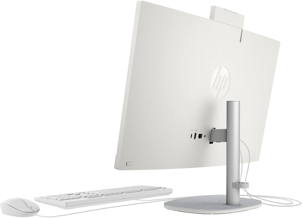 Stacionarus kompiuteris Hewlett Packard (HP) „HP All-in-One“ kompiuteris 24-cr0103ng [60,5 cm (23,8 colio) FHD ekranas, „Intel i5-1335U“, 16 GB RAM, 512 GB SSD, „Windows 11“]