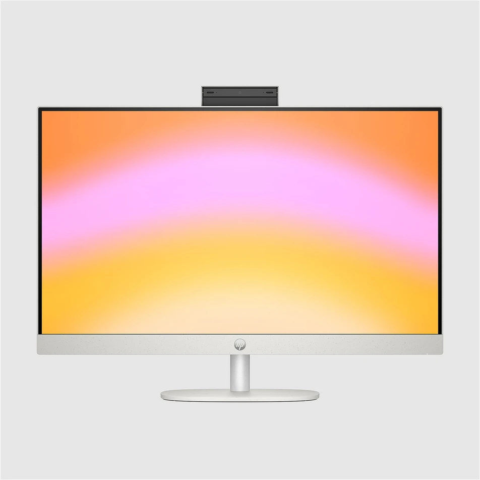 Stacionarus kompiuteris Hewlett Packard (HP) „HP All-in-One“ kompiuteris 27-cr0104ng [68,5 cm (27 colių) FHD ekranas, „Ryzen 7 7730U“, 16 GB RAM, 1 TB SSD, „Windows 11“]