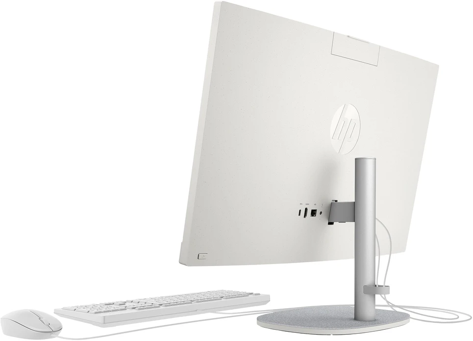 Stacionarus kompiuteris HP „All-in-One Touch“ kompiuteris 24-cr0241ng [60,5 cm (23,8 colio) jutiklinis ekranas, „Intel Core i3 N300“, 8 GB RAM, 512 GB SSD, „Windows 11“]