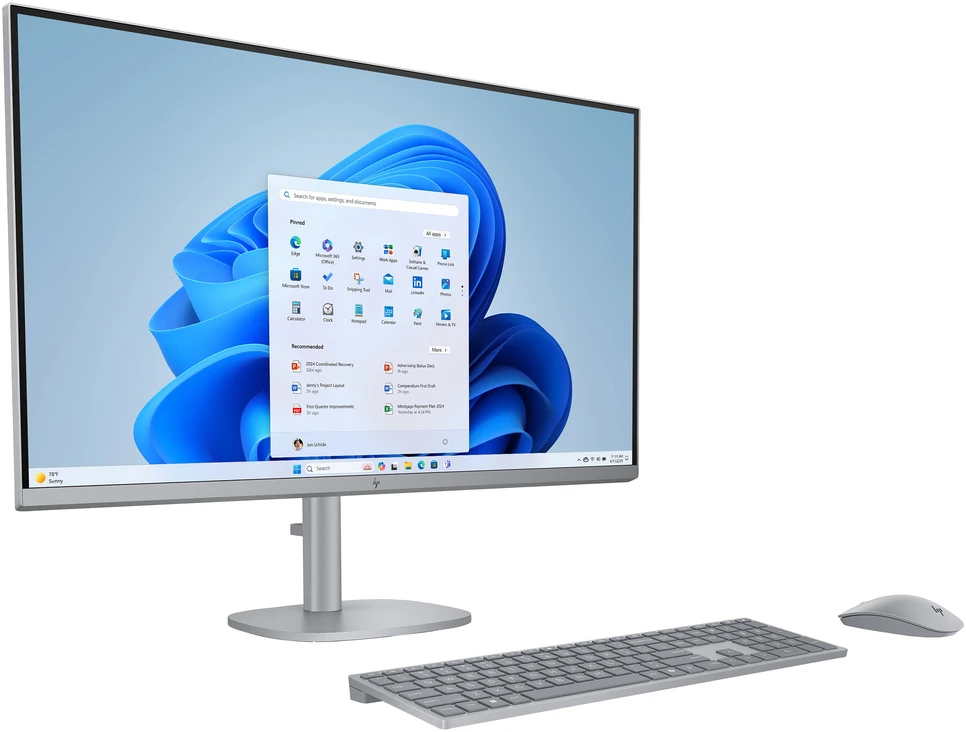 Monitorius HP OmniStudio X All-in-One kompiuteris 32-c0170ng [80 cm (31,5") 4K UHD ekranas, IntelCore Ultra 7 155H procesorius, 32 GB RAM, 1 TB SSD, Win11]