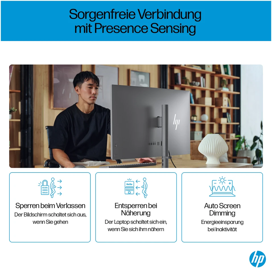 Monitorius HP OmniStudio X All-in-One kompiuteris 32-c0170ng [80 cm (31,5") 4K UHD ekranas, IntelCore Ultra 7 155H procesorius, 32 GB RAM, 1 TB SSD, Win11]