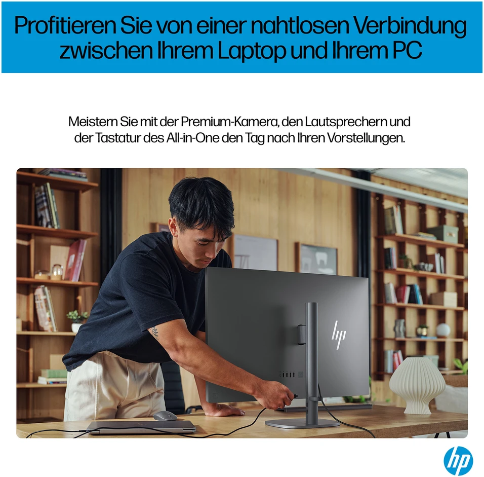 Monitorius HP OmniStudio X All-in-One kompiuteris 32-c0170ng [80 cm (31,5") 4K UHD ekranas, IntelCore Ultra 7 155H procesorius, 32 GB RAM, 1 TB SSD, Win11]
