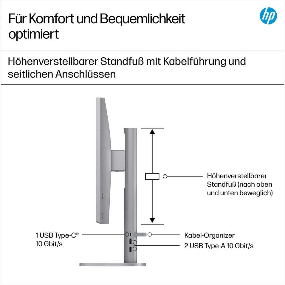 HP OmniStudio X 27" FHD lietimui jautrus IPS daugiafunkcis monitorius su Core Ultra 7 256V 16GB/2TB SSD Win11 27-cs1076ng