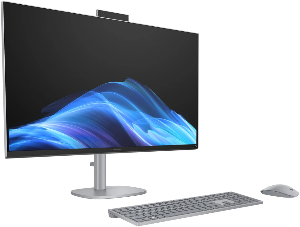 Monitorius „HP OmniStudio X“ daugiafunkcis kompiuteris 32-c1177ng [80 cm (31,5 colio) 4K UHD ekranas, „Intel Core Ultra 7 258V“, 32 GB RAM, 1 TB SSD, „Win11“]