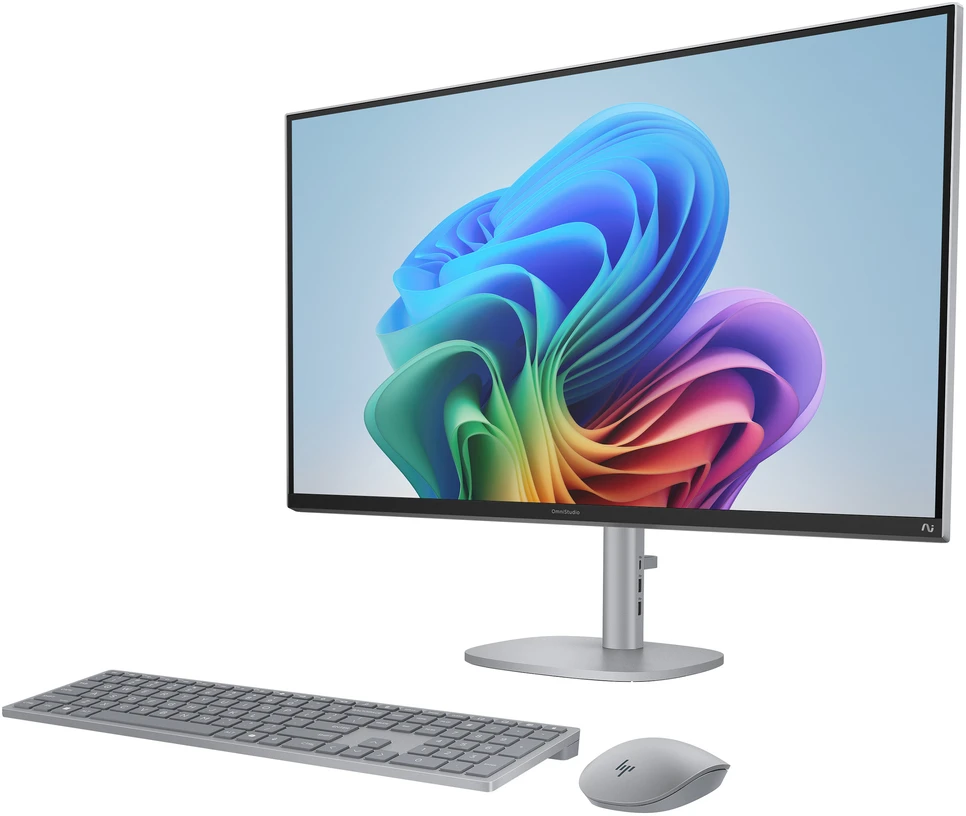 Monitorius „HP OmniStudio X“ daugiafunkcis kompiuteris 32-c1177ng [80 cm (31,5 colio) 4K UHD ekranas, „Intel Core Ultra 7 258V“, 32 GB RAM, 1 TB SSD, „Win11“]