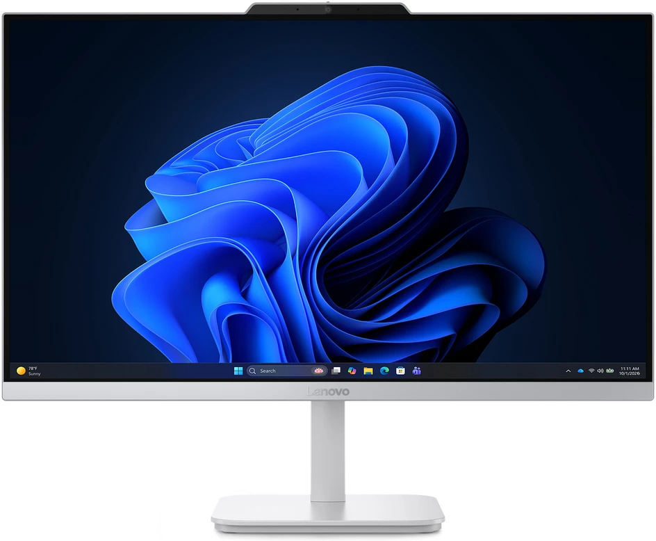 Monitorius Lenovo IdeaCentre AIO A105 24 F0JS0029GE - 60,4cm (23,8") FHD-Ekranas, AMD Ryzen 5 40, 8GB RAM, 512GB SSD, Radeon Grafik, Win11 Home