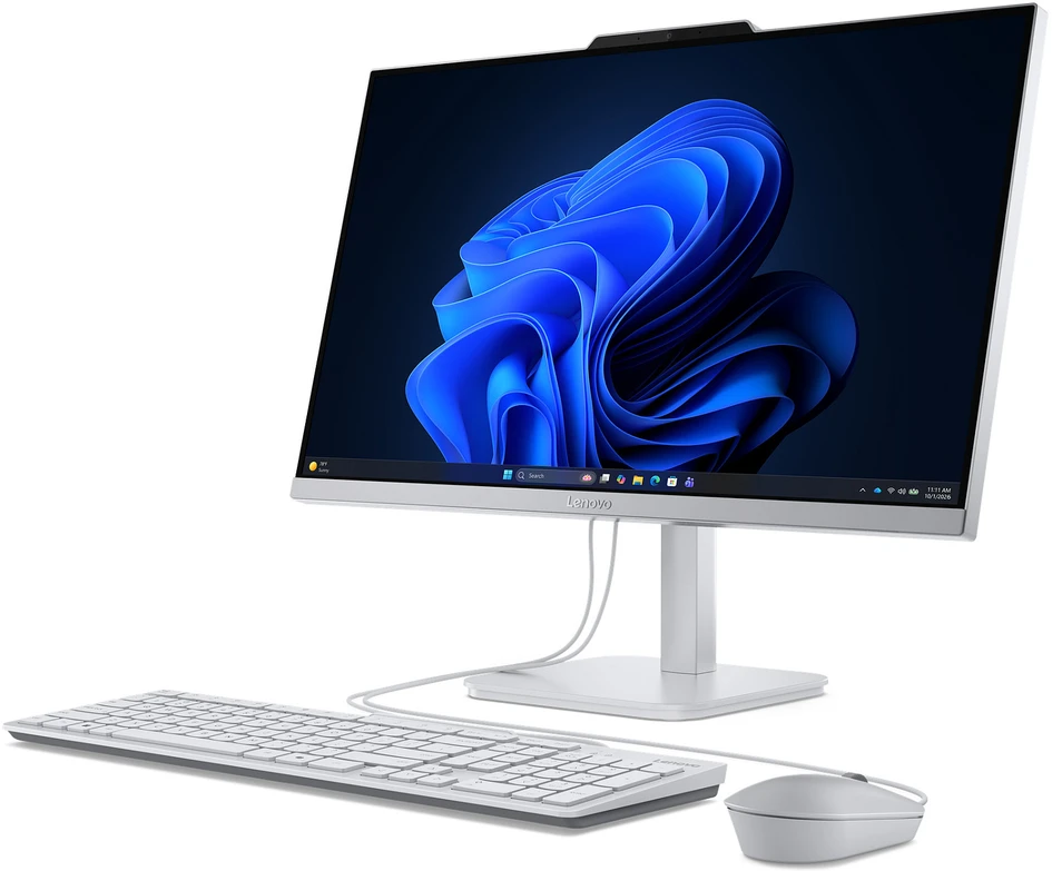 Monitorius Lenovo IdeaCentre AIO A105 24 F0JS0029GE - 60,4cm (23,8") FHD-Ekranas, AMD Ryzen 5 40, 8GB RAM, 512GB SSD, Radeon Grafik, Win11 Home