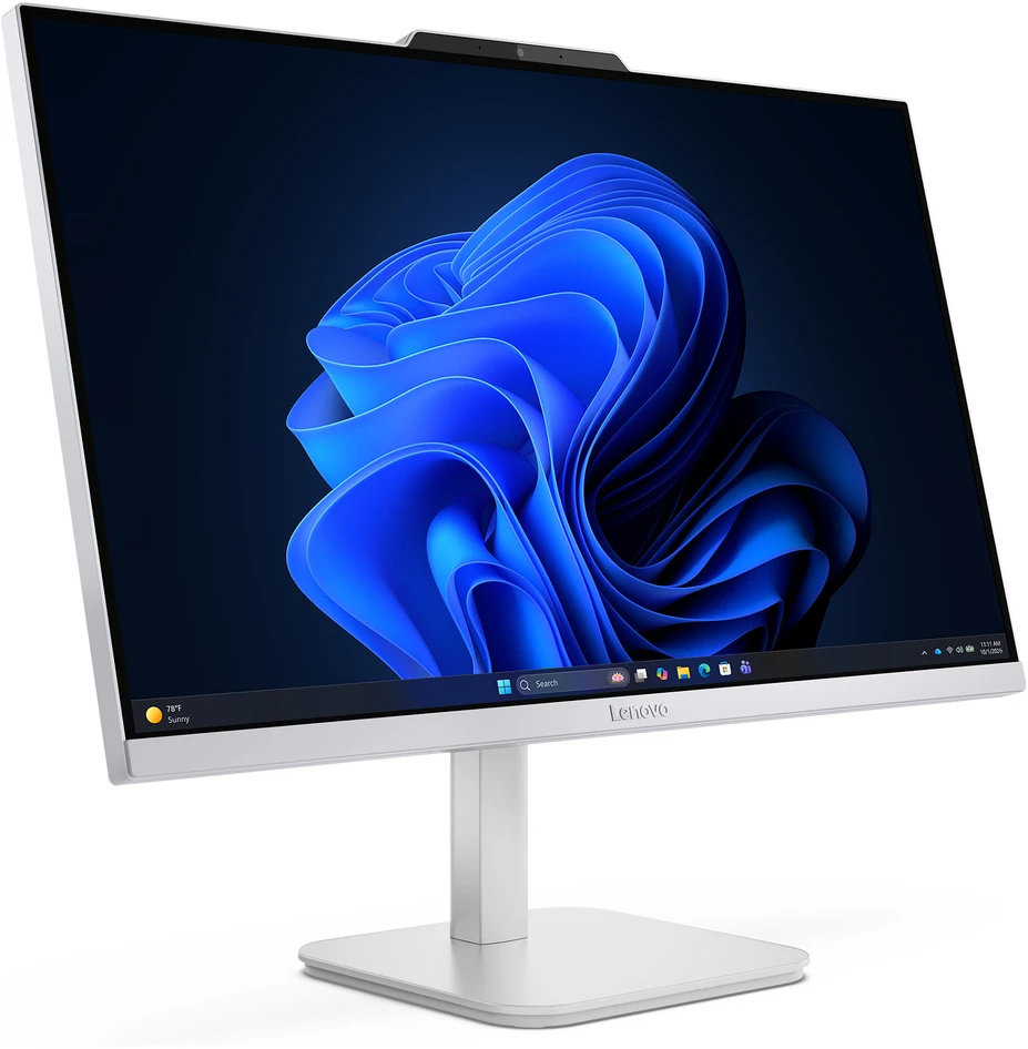 Monitorius Lenovo IdeaCentre AIO A105 24 F0JS0029GE - 60,4cm (23,8") FHD-Ekranas, AMD Ryzen 5 40, 8GB RAM, 512GB SSD, Radeon Grafik, Win11 Home