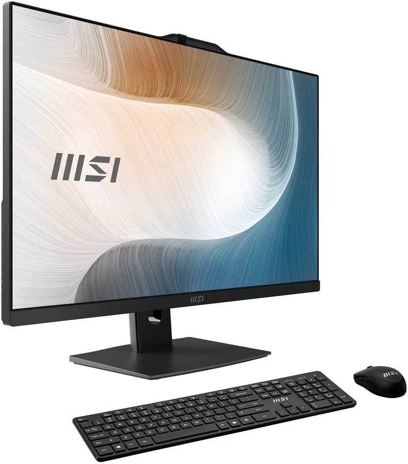 Stacionarus kompiuteris Kompiuteris MSI modernus AM272P 1M-1235AT viskas viename 27 colių įstrižainės Core i7-150U 16GB 512GB SSD Windows 11 Pro (00AF8231-1235)