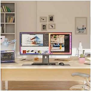 ALOGIC EDGE 40" 5K LCD Monitorius with 90W PD - Sidabrinis
