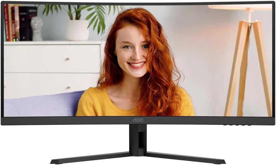 Monitorius AOC 86,3cm (34) CU34B3E 21:09 HDMI+DP Curved juodas