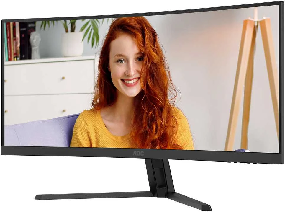 Monitorius AOC 86,3cm (34) CU34B3E 21:09 HDMI+DP Curved juodas