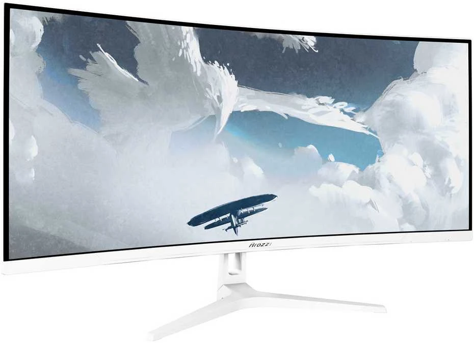 Monitorius Arozzi | Nova | 34 " | VA | QHD | 21:9 | 165 Hz | 1 ms | 3440 x 1440 pikselių | 350 cd/m² | HDMI jungtys quantity 2 | Baltas