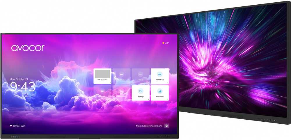 Monitorius Avocor AVOCOR E Serie AVE-6550 165cm 65''/