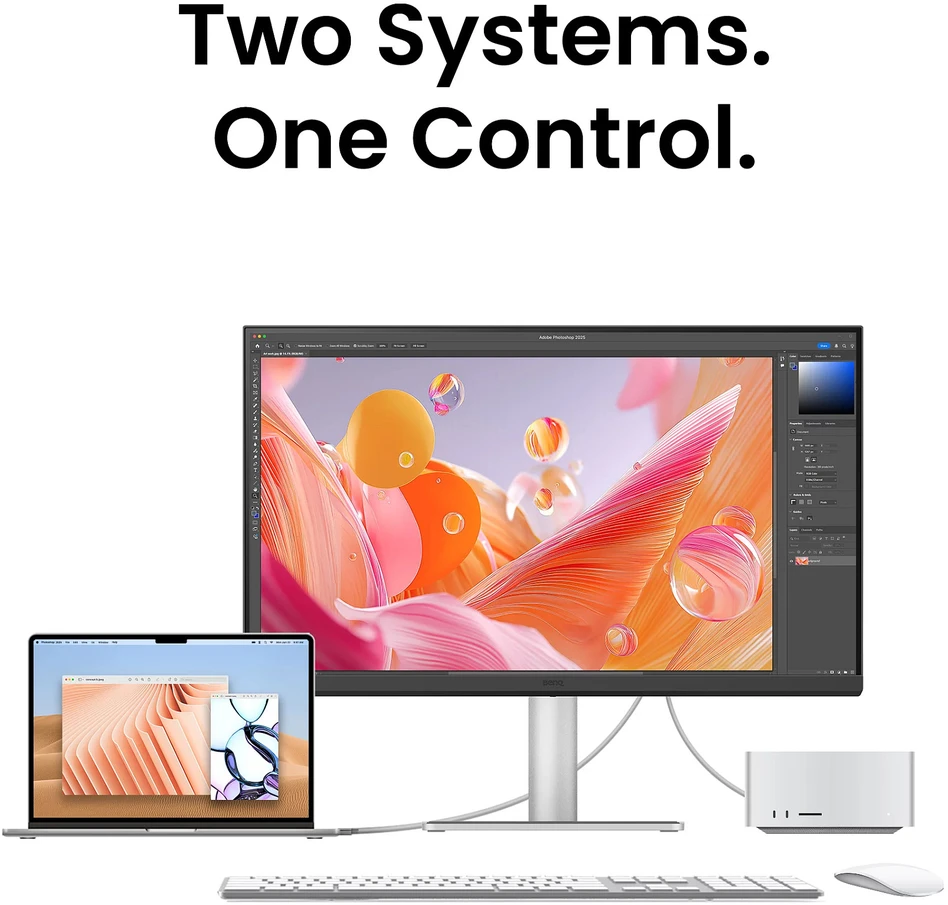 Monitorius BenQ MA270S - 70Hz | 5K | IPS | 27" | USB-C 96W | Thunderbolt