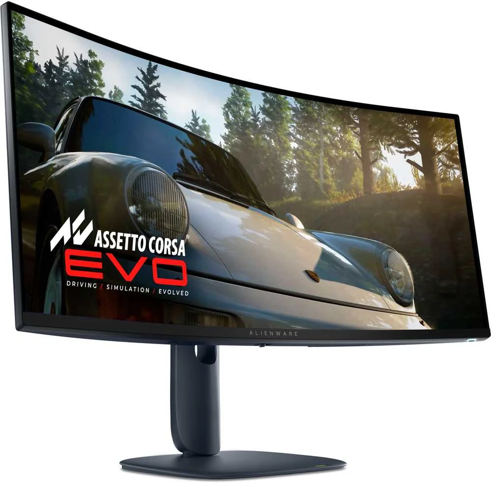 Išlenktas žaidimų monitorius DELL Alienware AW3425DW 34,2" UWQHD OLED, 240Hz, 0,03ms, HDMI/DP/USB-C