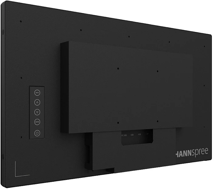 Monitorius Hannspree HO221PTB signage display Płaski panel Digital Signage 54,5 cm (21.4") LCD 600 cd/m Full HD Juodas Ekran dotykowy