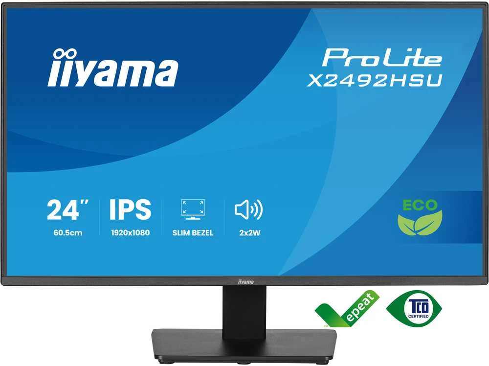Monitorius iiyama ProLite X2492HSU-B1 - 120Hz | Full HD | IPS | 24''