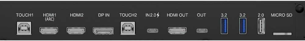 „Iiyama“ 75 colių stilingas IFP monitorius, „iiWare21E“ (EDLA – „Google“ GMS programėlės), „Android 14“, 16/128 GB, 40 taškų „DeepContrast IR+“ su optiniu sujungimu, 3840x2160, UHD IPS panelė