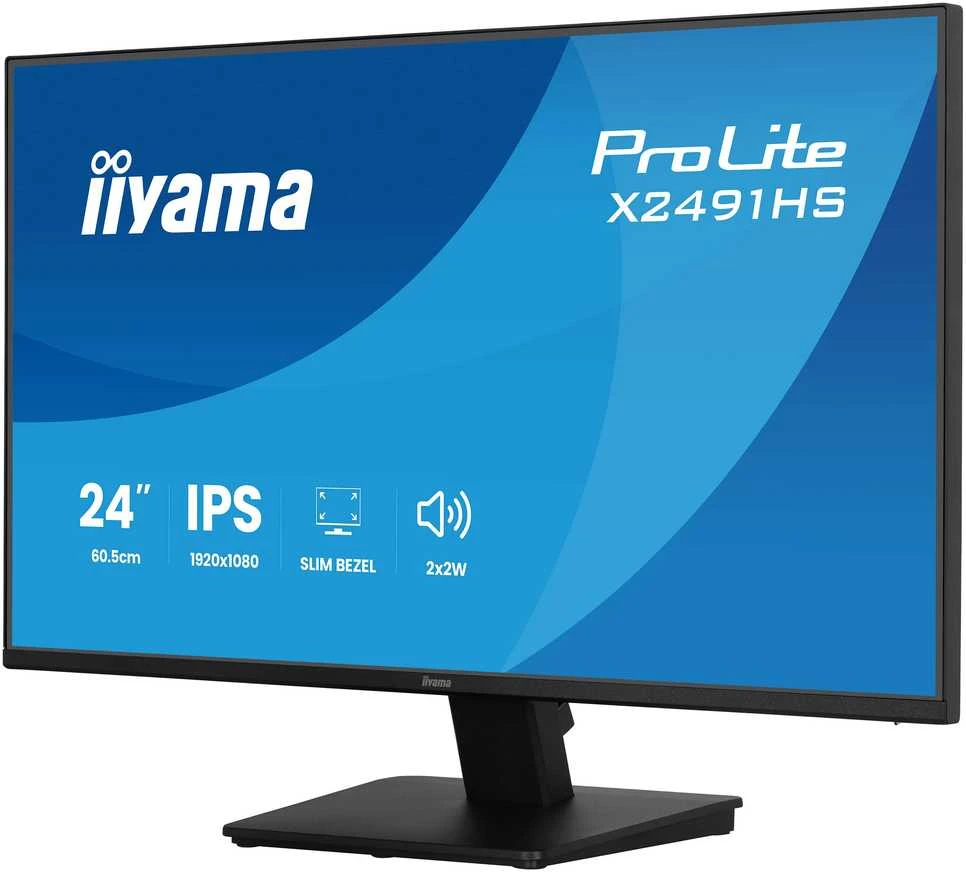„iiyama X2491HS-B1“ 24 colių „Full HD IPS“ 120 Hz monitorius