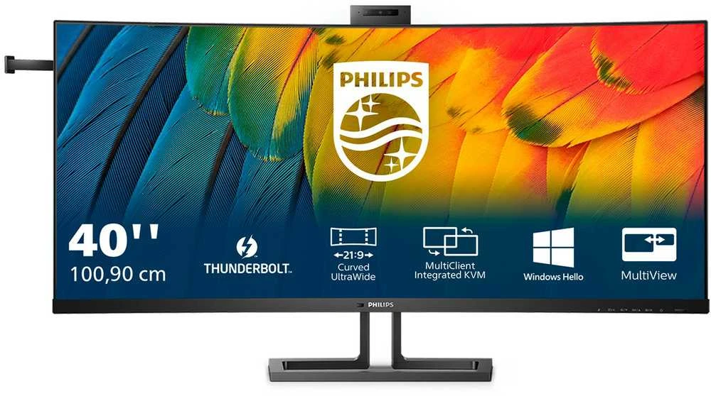 Philips | Monitorius | 40B1U6903CH/00 | 40 " | IPS | 5K2K | 21:9 | 75 Hz | 4 ms | 5120 x 2160 | 300 cd/m² | HDMI jungtys quantity 2